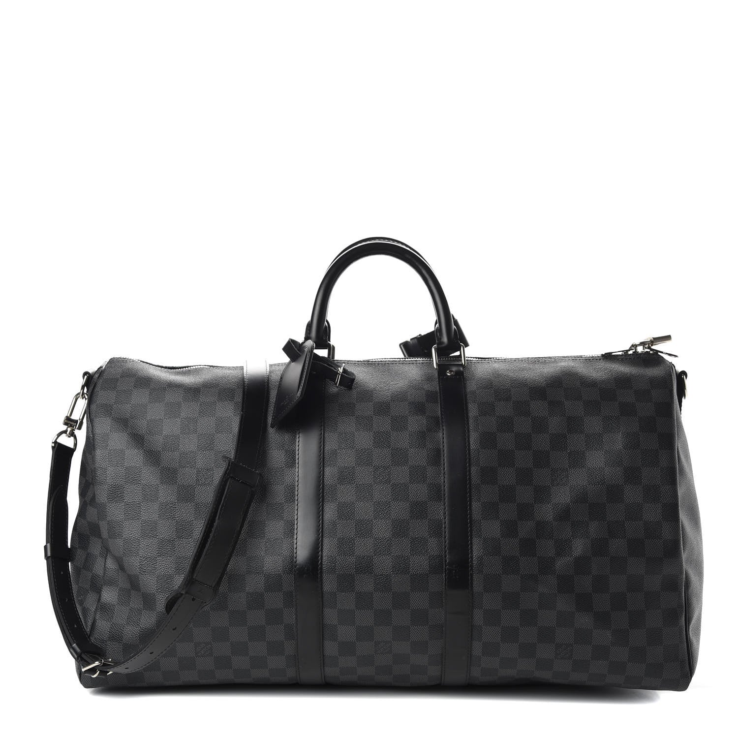 Louis Vuitton Damier Graphite Keepall Bandouliere 55 1 of 12