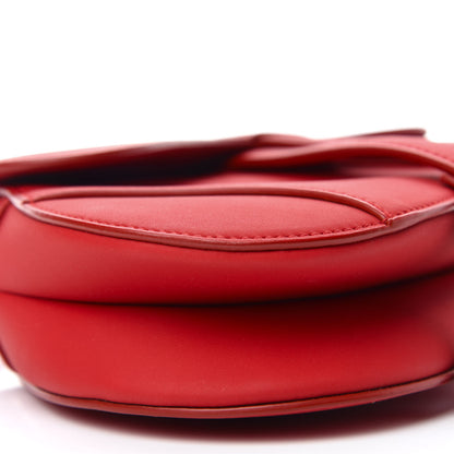 Christian Dior Ultra Matte Calfskin Saddle Bag Red 9 of 11