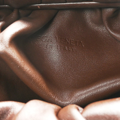 Bottega Veneta Smooth Butter Calfskin Small The Shoulder Pouch Brownie 6 of 8
