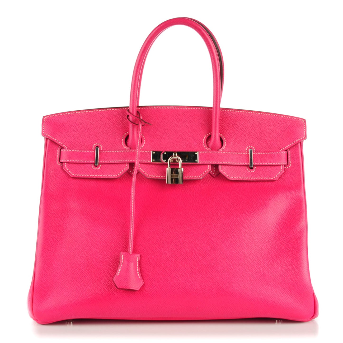 Epsom Birkin 35 Rose Tyrien
