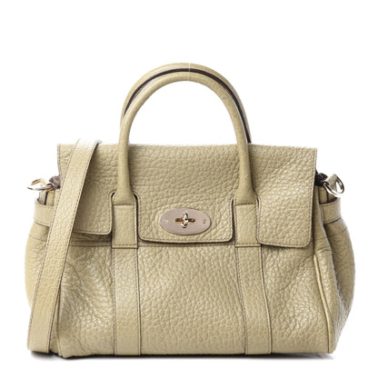 Mulberry Shrunken Calfskin Small Bayswater Beige 1 of 11