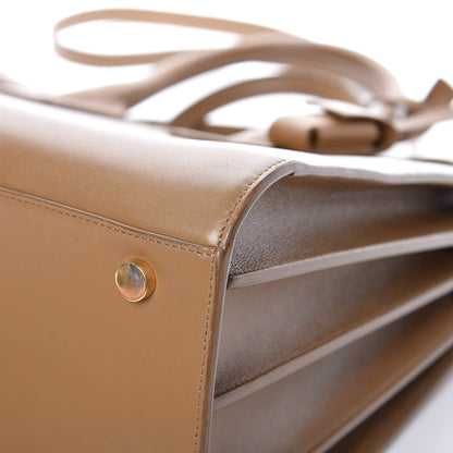 Saint Laurent Calfskin Small Sac De Jour Taupe 14 of 22