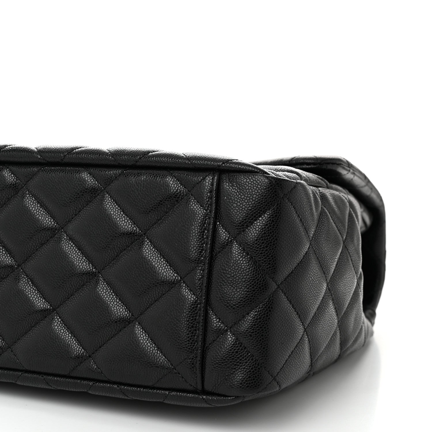 Chanel Caviar Quilted XXL Travel Flap Bag Black 10 of 11
