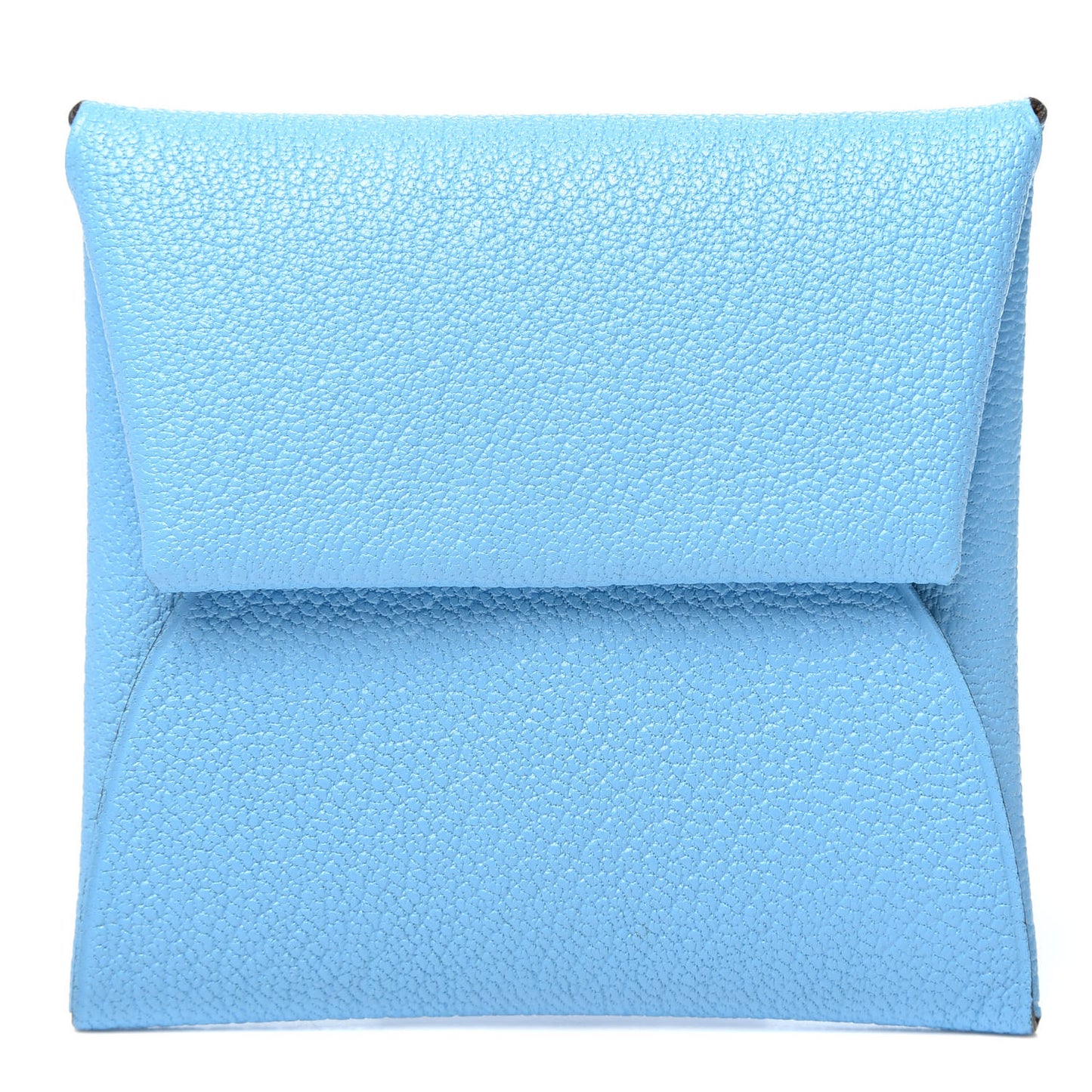 Chevre Mysore Bastia Verso Coin Purse Celeste Kraft