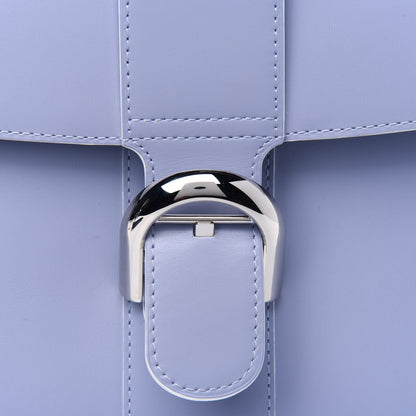 Delvaux Box Calfskin MM Brillant Satchel Lilac 13 of 14