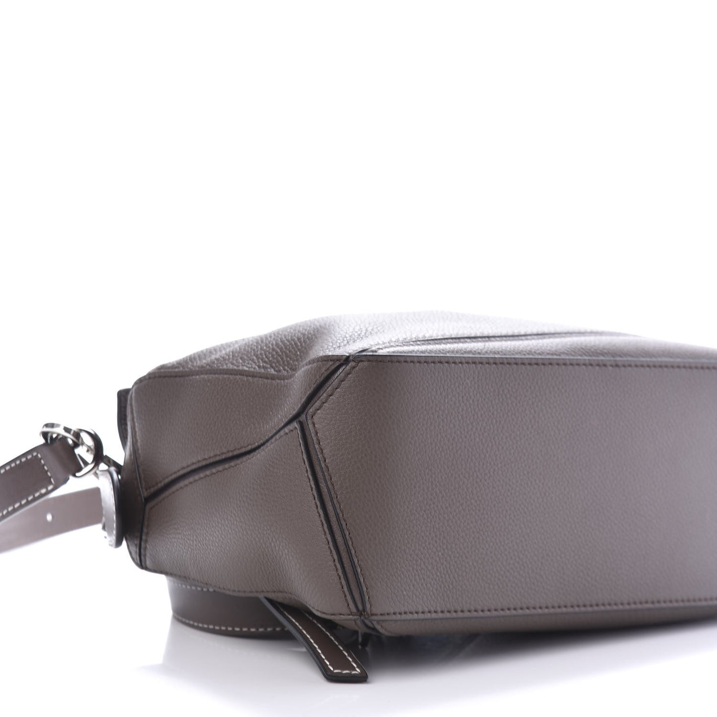 Calfskin Small Puzzle Bag Dark Taupe