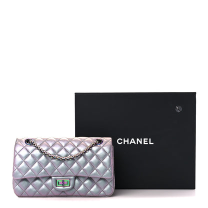 Chanel Iridescent Lambskin Quilted 2.55 Reissue 225 Flap Light Purple 11 of 11