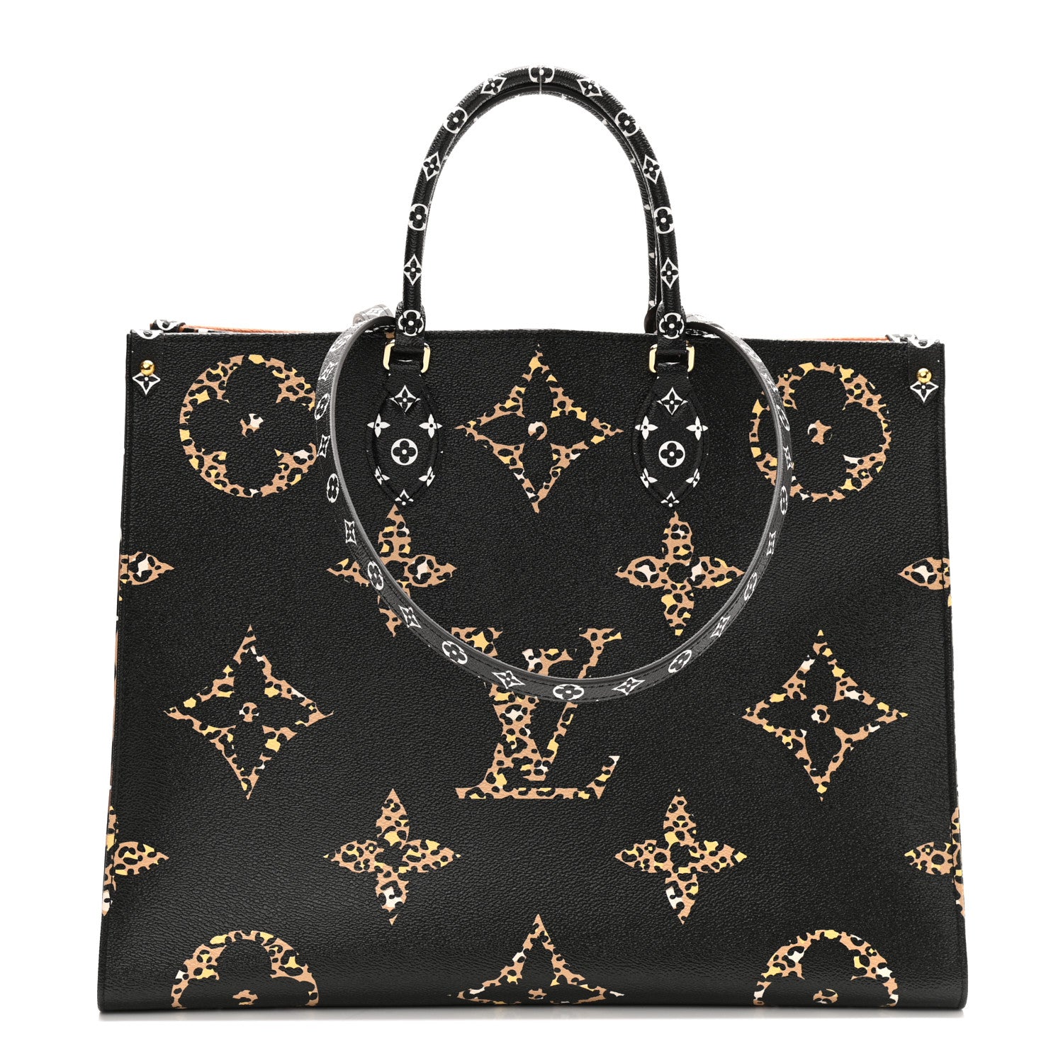 Louis Vuitton Monogram Giant Jungle Onthego GM Black 1 of 10