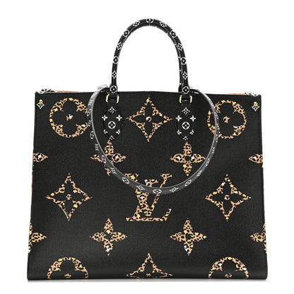 Louis Vuitton Monogram Giant Jungle Onthego GM Black 1 of 10