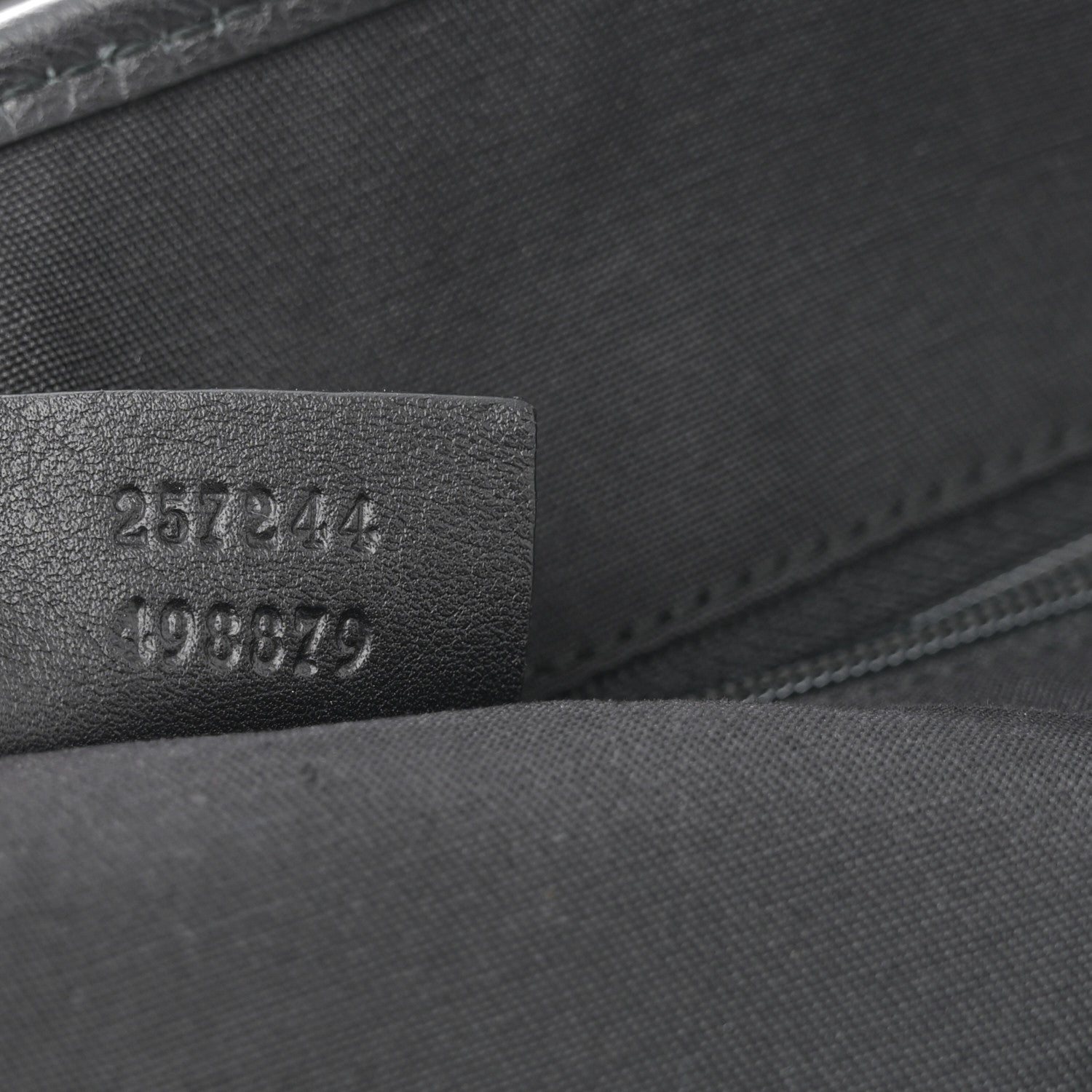 Gucci Metallic Monogram XL Shopper Black 13 of 21