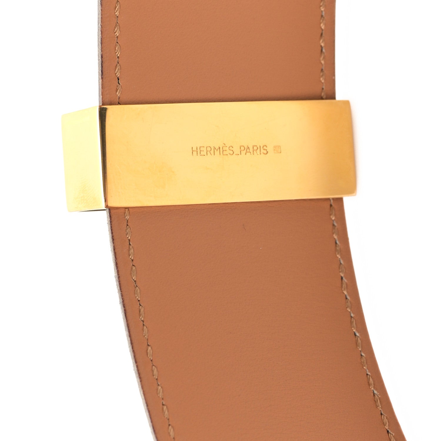 Hermes Courchevel Collier De Chien CDC Belt 65 Bleu Marine 4 of 5