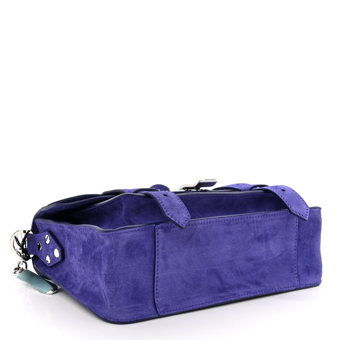 Suede Tiny PS1 Satchel Amethyst