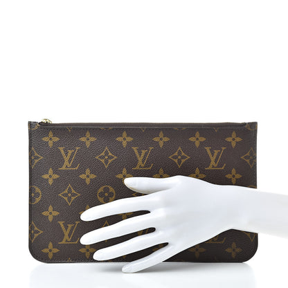 Louis Vuitton Monogram Neverfull MM GM Pochette Cherry 2 of 9