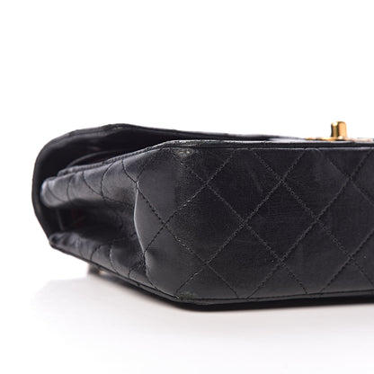 Chanel Lambskin Quilted Small Double Flap Black 12 of 14
