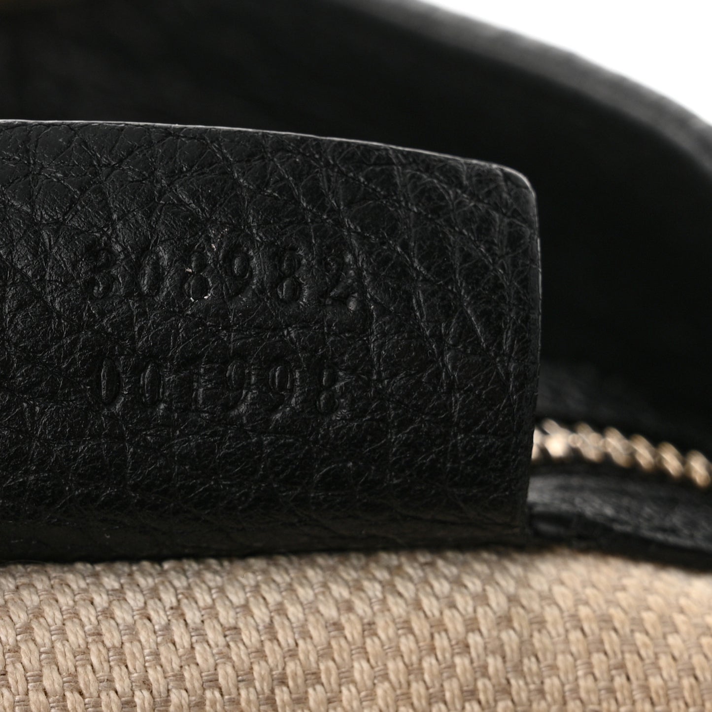 Pebbled Calfskin Medium Soho Chain Shoulder Bag Black