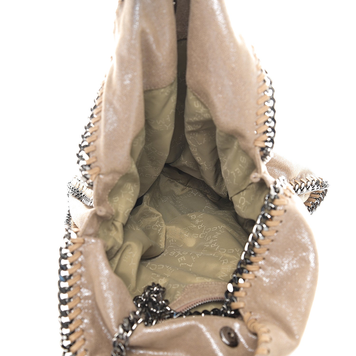 Stella McCartney Shaggy Deer Small Falabella Tote Taupe 4 of 8