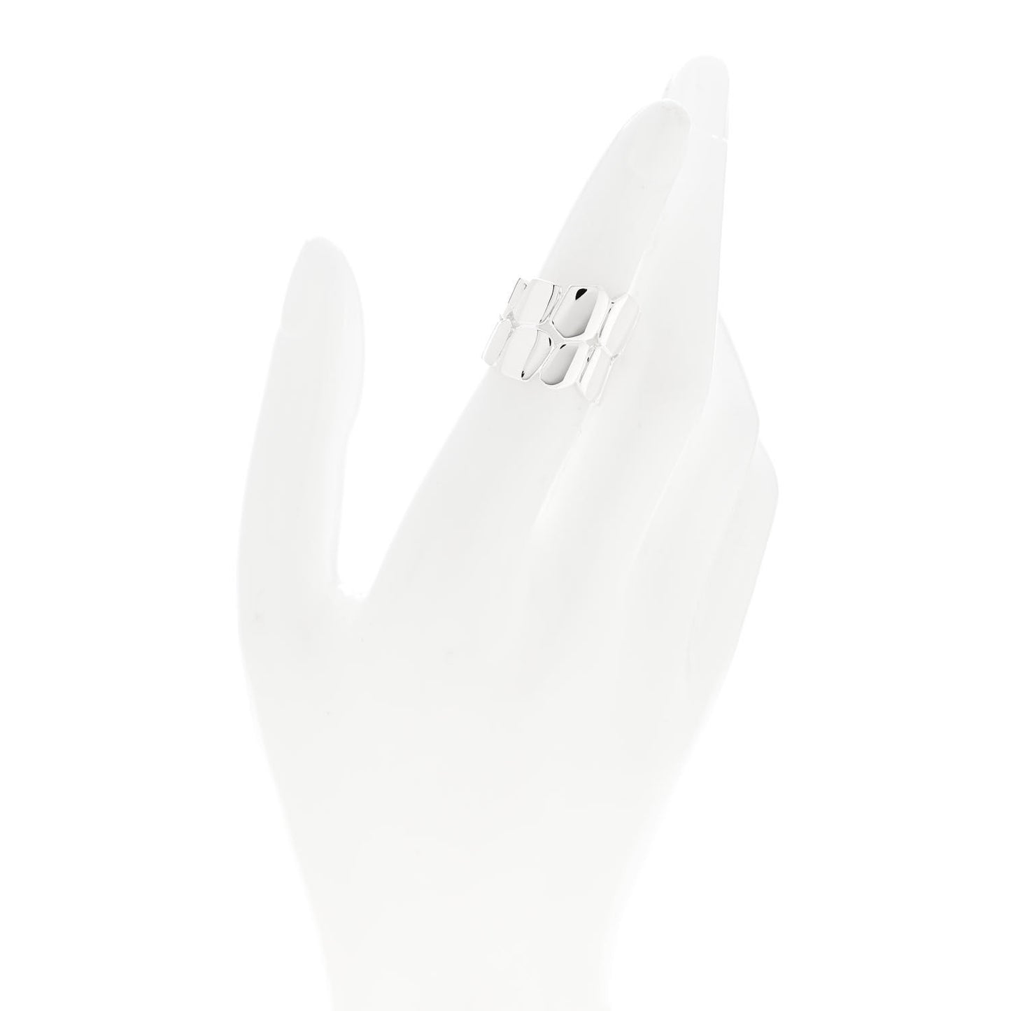Sterling Silver MM Niloticus Eclat Ring 52 6