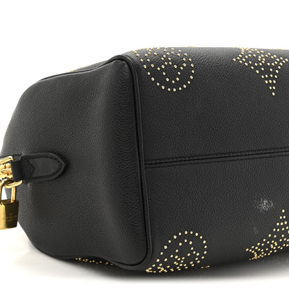 Louis Vuitton Empreinte Monogram Giant Studded Speedy Bandouliere 25 Black 9 of 10