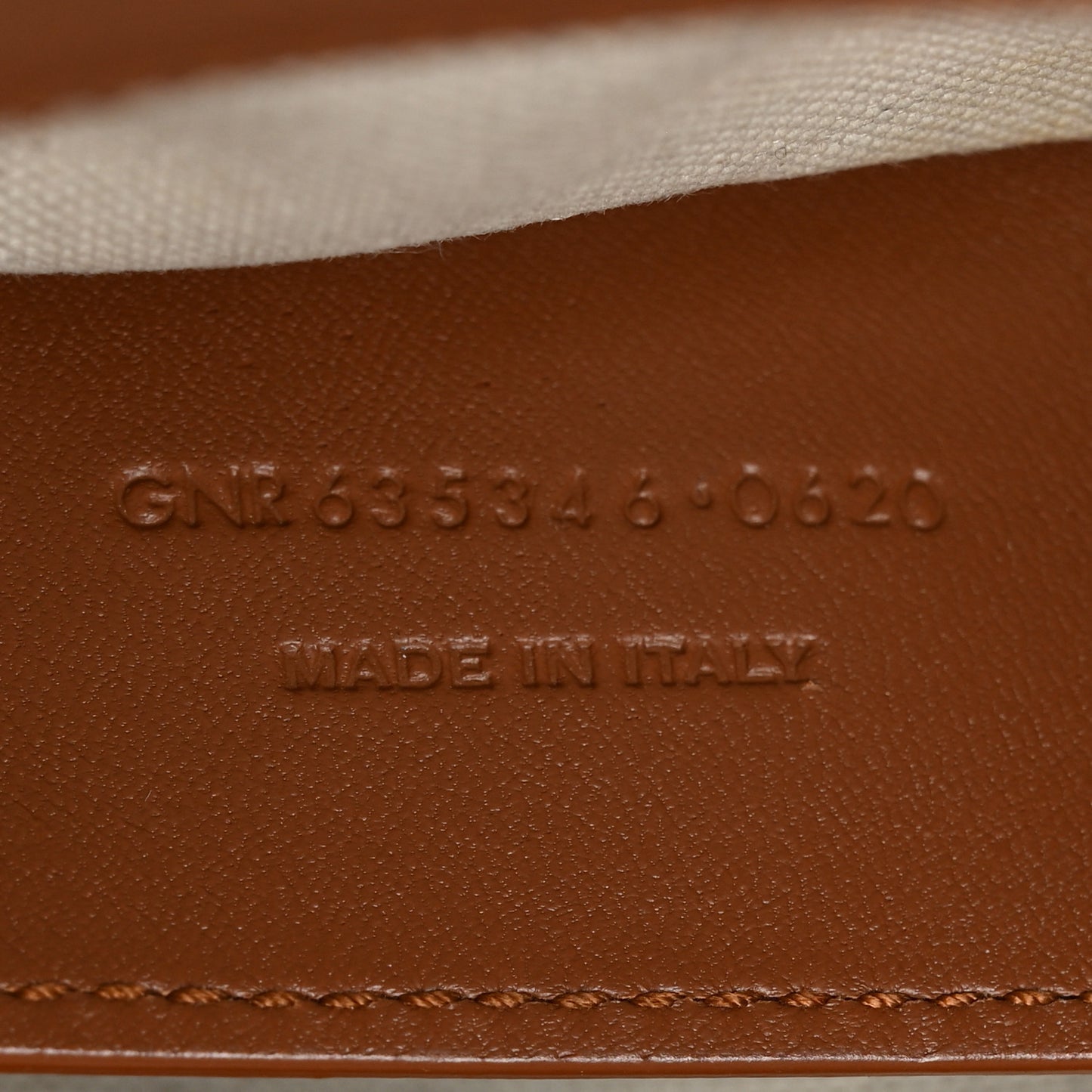 Canvas Calfskin Baby Monogram Downtown Cabas Greggio Brick