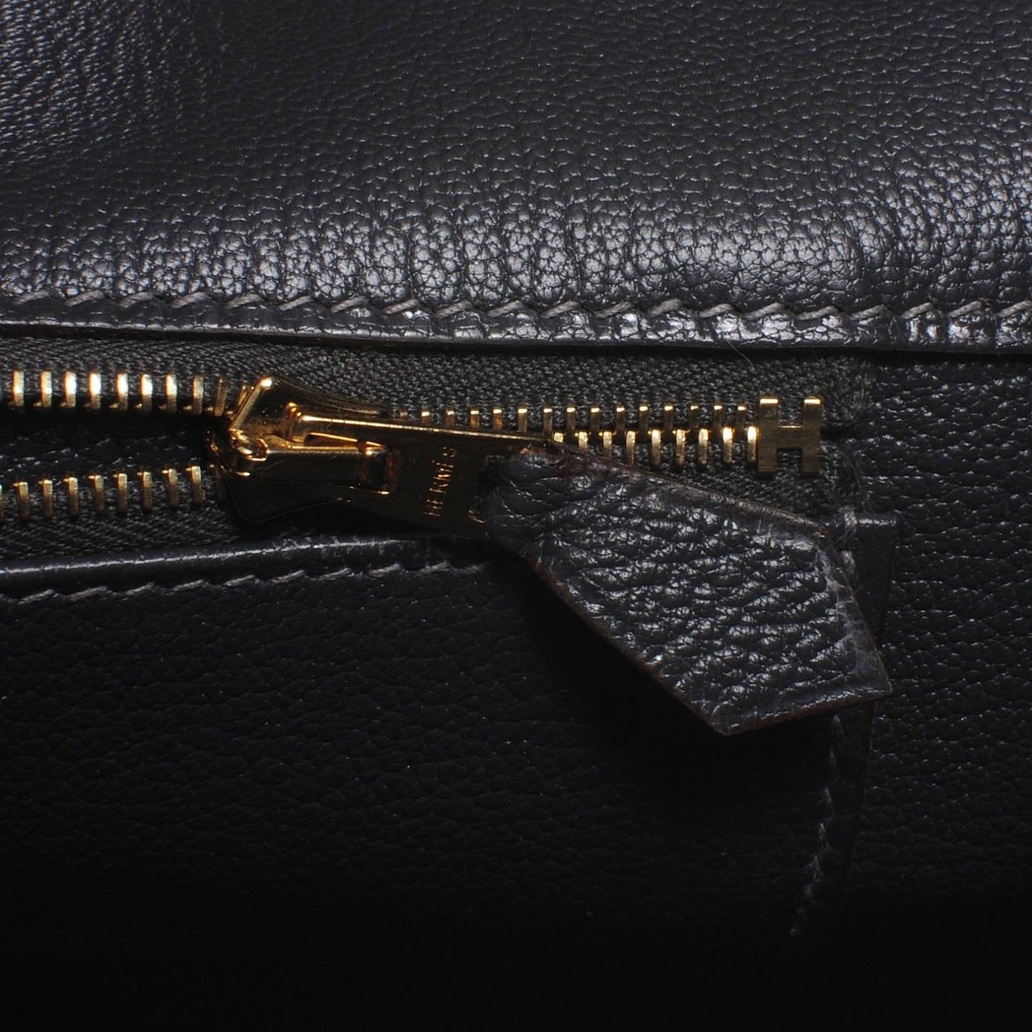Taurillon Clemence Lizard Club Birkin 35 Etain Graphite