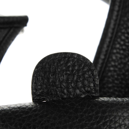 Hermes Taurillon Clemence Evelyne III GM Black 7 of 9
