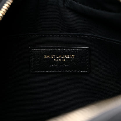 Saint Laurent Calfskin Matelasse Monogram Lou Camera Bag 6 of 12