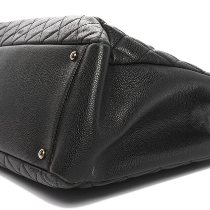 Chanel Caviar Quilted XL Grand Shopping Tote GST Black 10 of 11