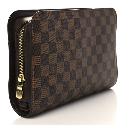 Louis Vuitton Damier Ebene Pochette Saint Louis Clutch 4 of 8