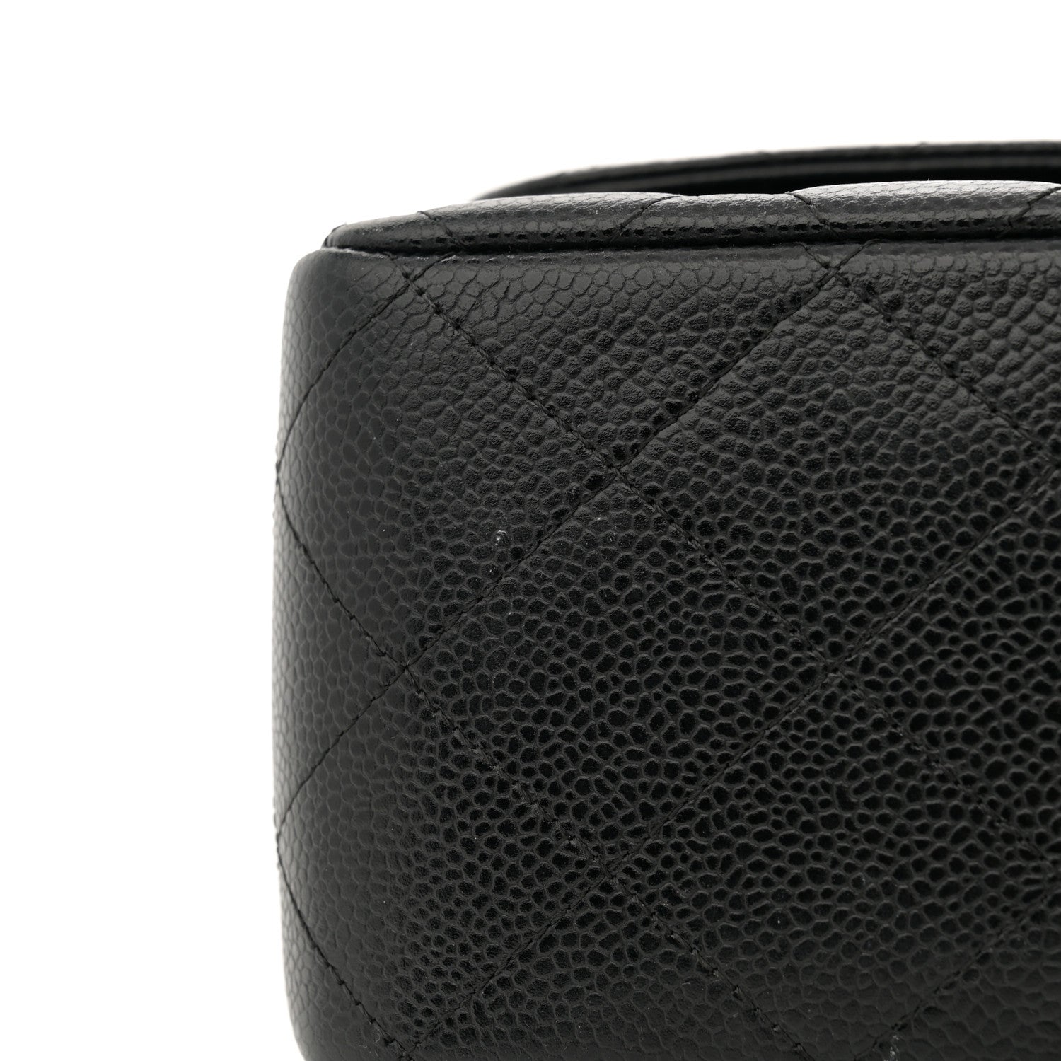 Chanel Caviar Quilted Jumbo Double Flap Black 12 of 13