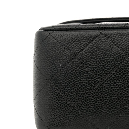 Chanel Caviar Quilted Jumbo Double Flap Black 12 of 13