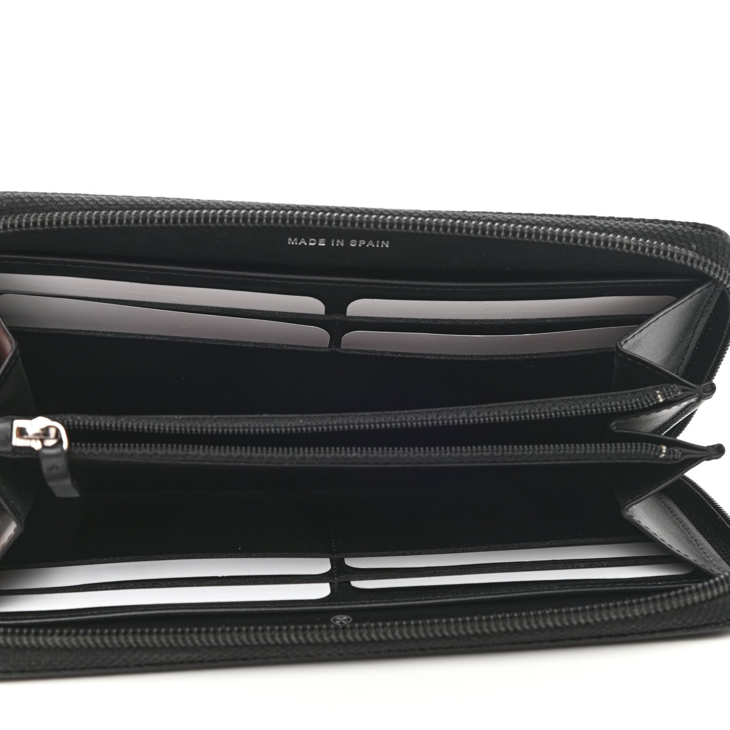 Chanel Caviar Large Timeless CC Zip Around Wallet Black 5 of 8