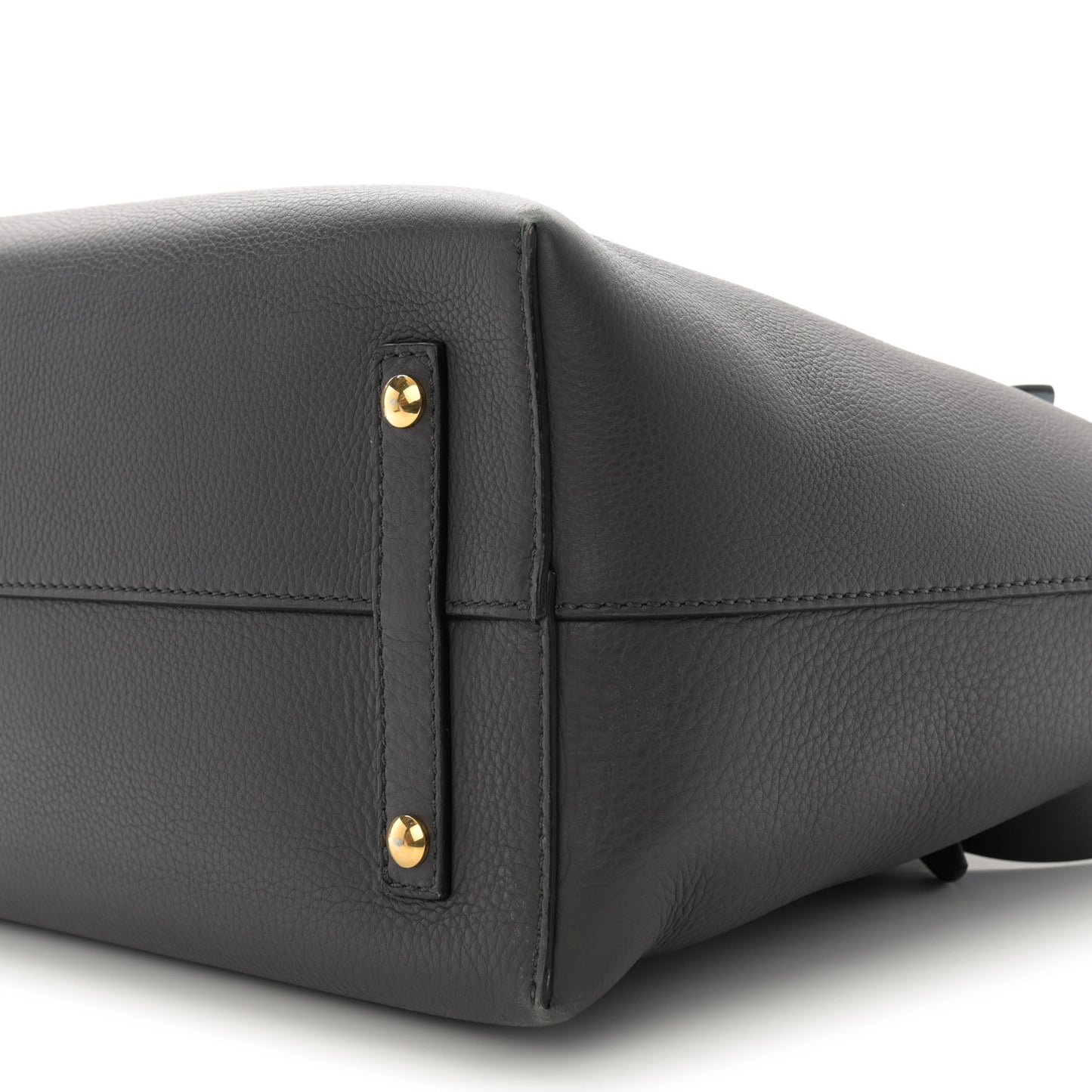 Marais Calfskin Medium Belt Bag Charcoal Grey