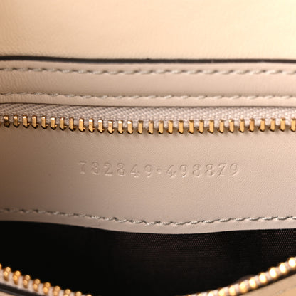 Gucci Ancora Calfskin Web Small Jackie Shoulder Bag Light Grey 7 of 10