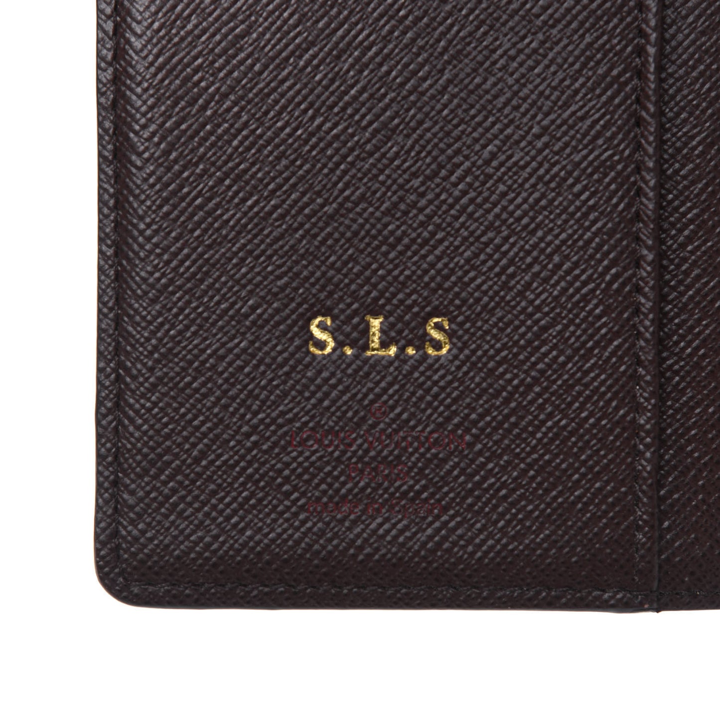 Damier Ebene Small Ring Agenda Cover