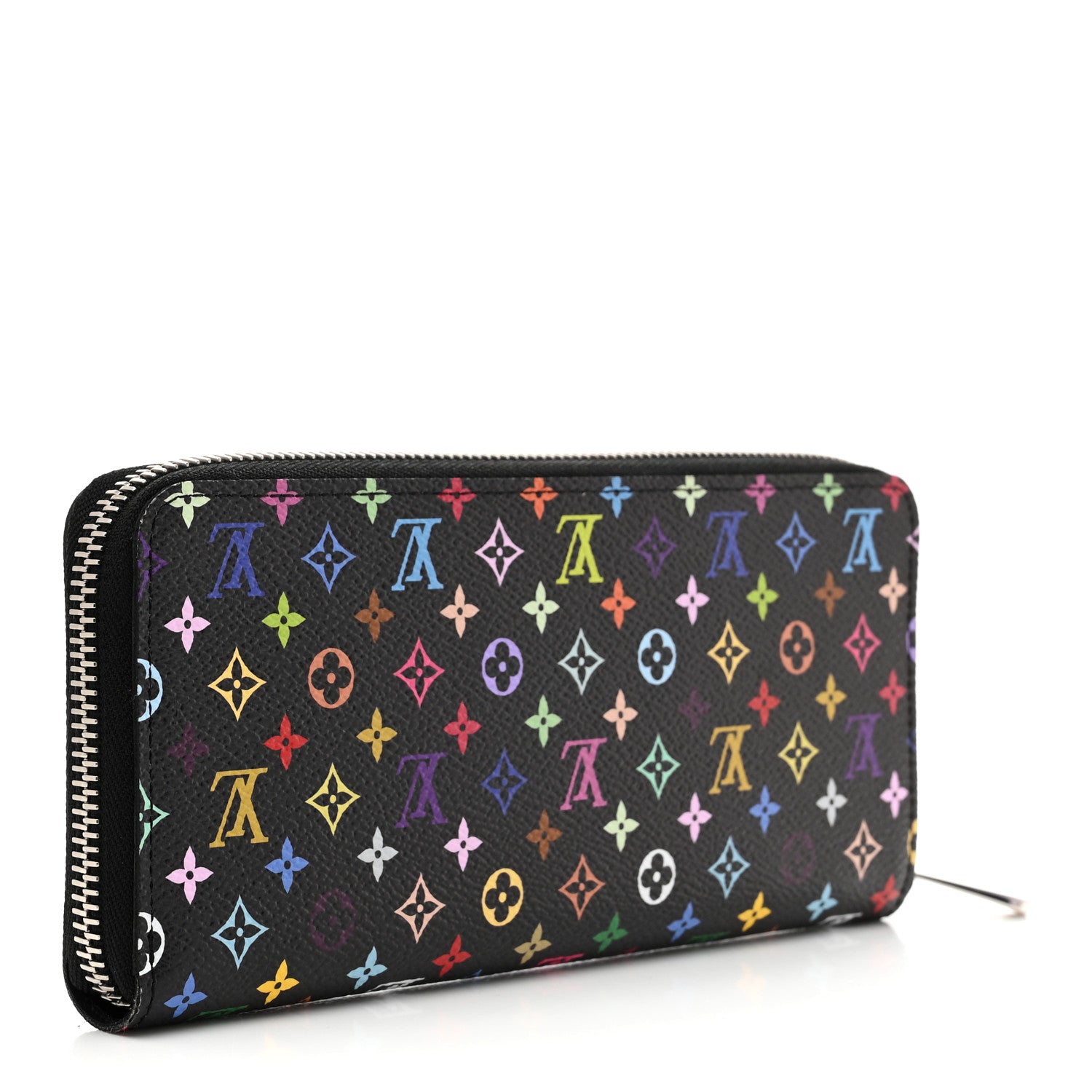 Louis Vuitton LV X TM Monogram Multicolor Clemence Wallet Black