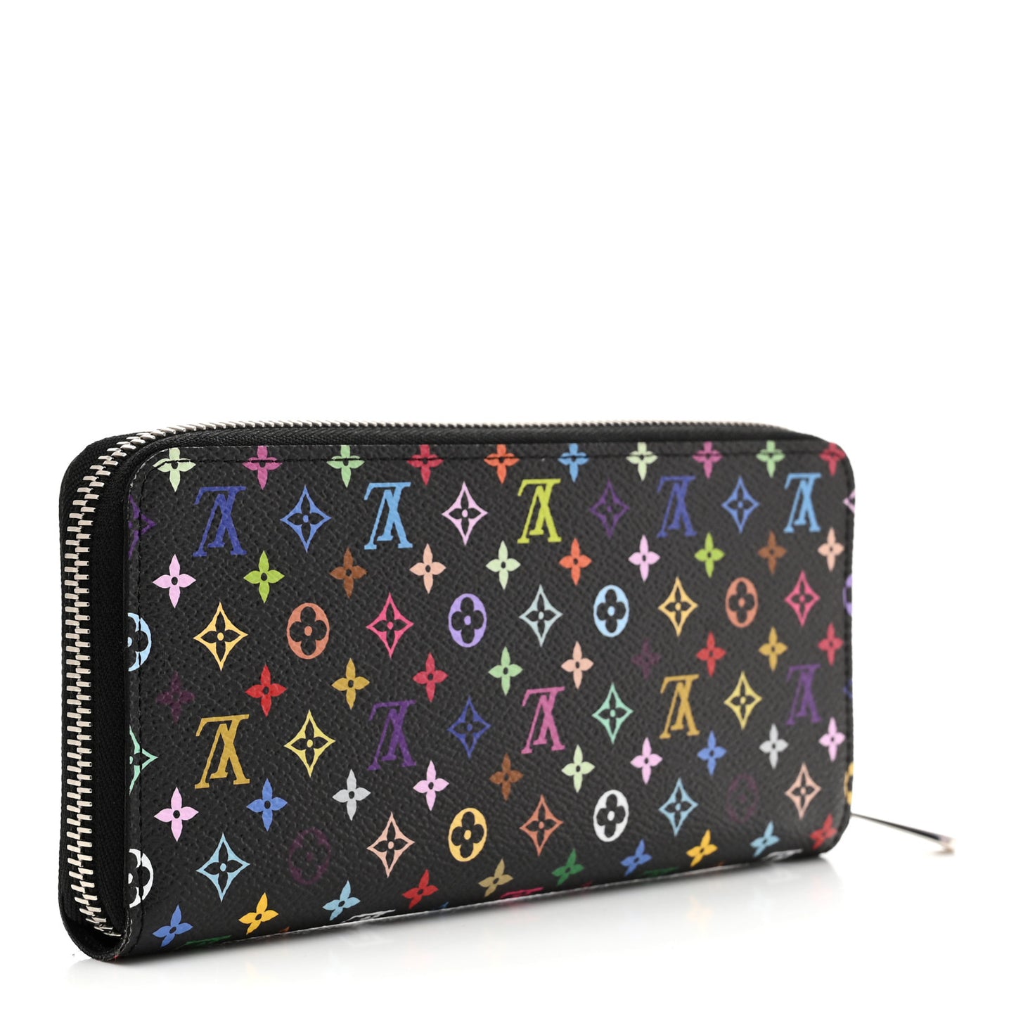 LV X TM Monogram Multicolor Clemence Wallet Black