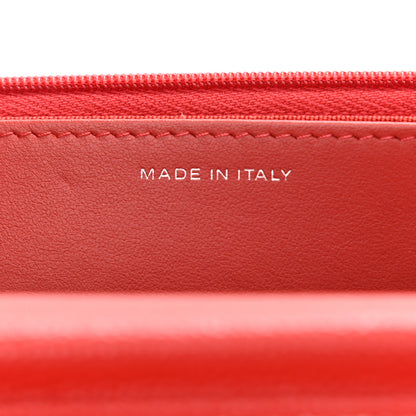 Chanel Caviar Quilted Wallet On Chain WOC Red 7 of 12