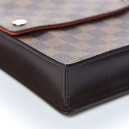 Louis Vuitton Damier Ebene Portobello Travel Shoulder Bag 9 of 13
