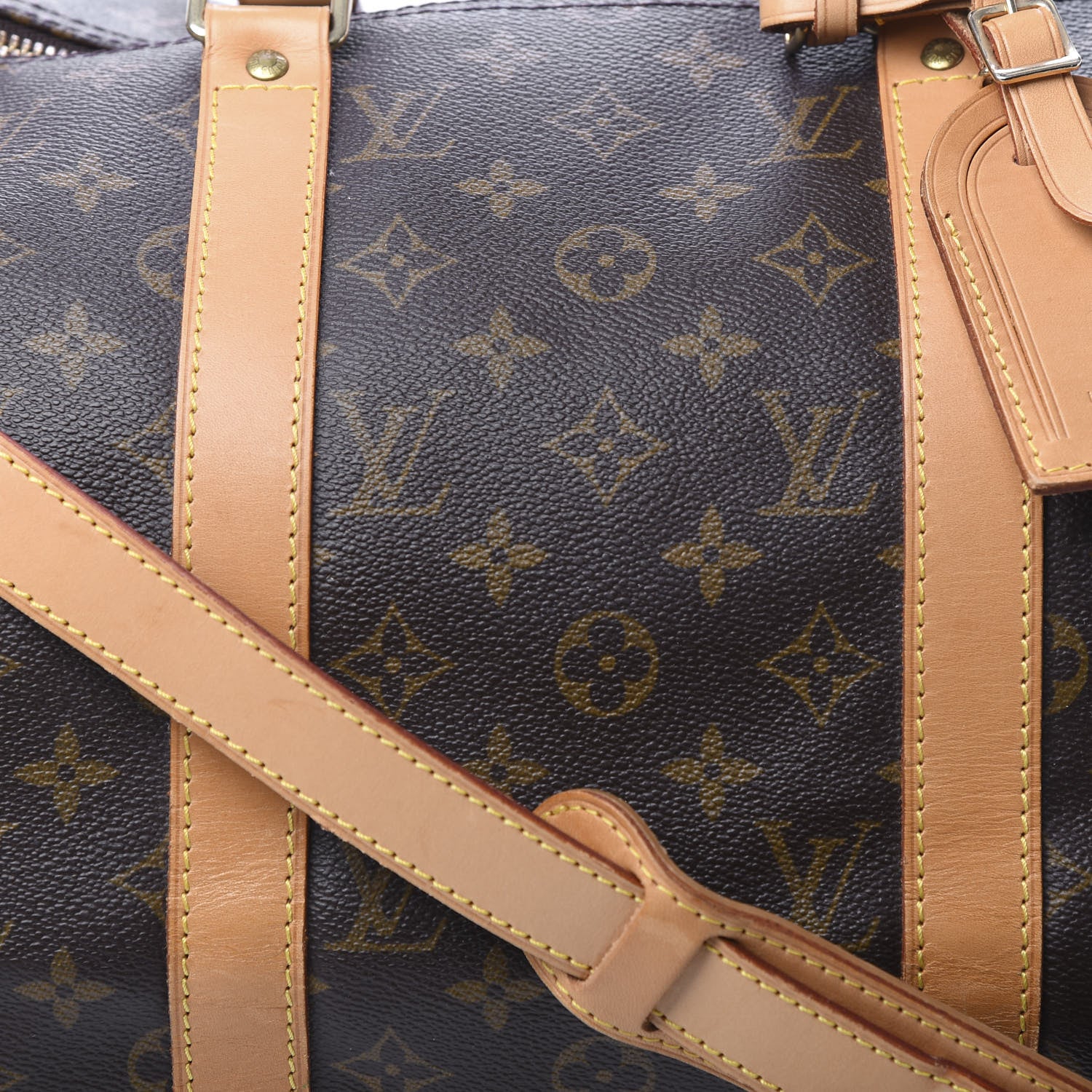 Louis Vuitton Monogram Keepall Bandouliere 50 9 of 9