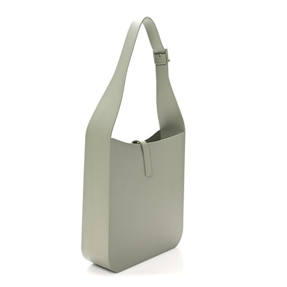 Saint Laurent Supple Rubber Le 5 A 7 Hobo Bag Matte Seagrass 3 of 9