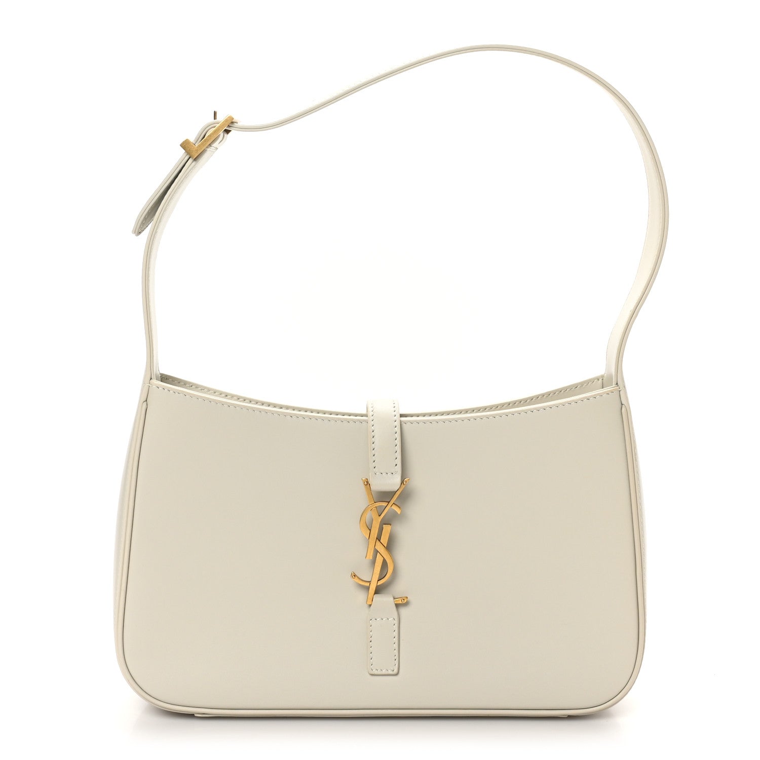 Saint Laurent Smooth Calfskin Le 5 A 7 Hobo Crema Soft 1 of 10