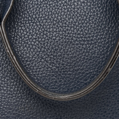 Louis Vuitton Taurillon Monogram Cobalt Cabas Voyage Marine 13 of 13