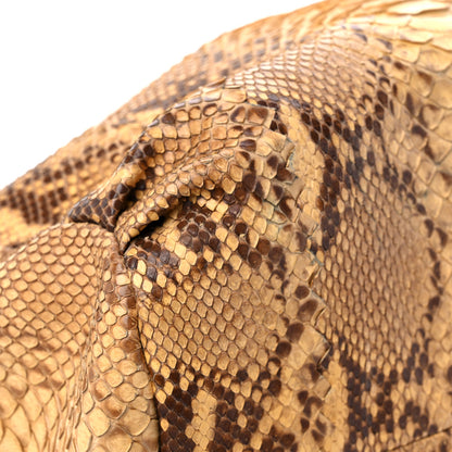 Bottega Veneta Waxed Snakeskin Duette Shoulder Bag 7 of 11