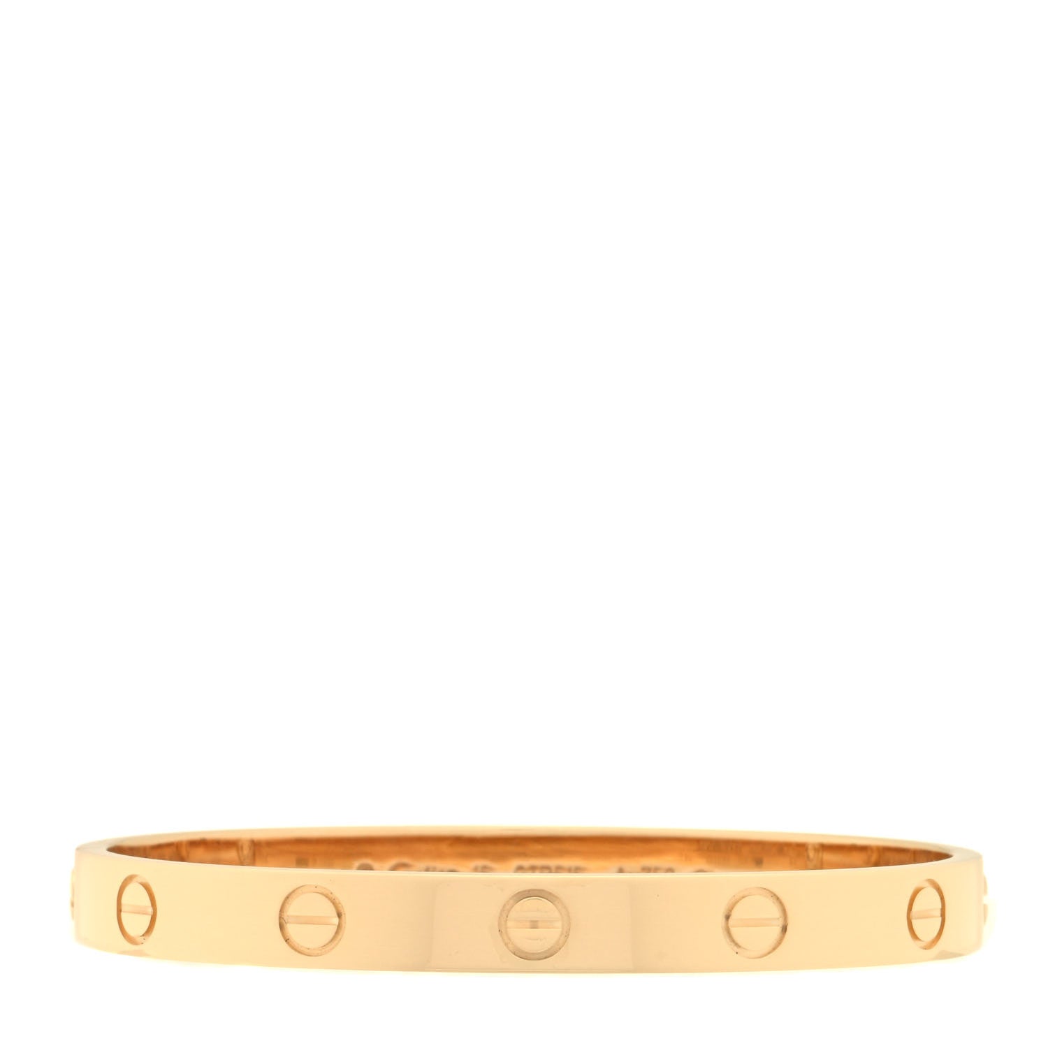 Cartier 18K Yellow Gold LOVE Bracelet 16 1 of 5