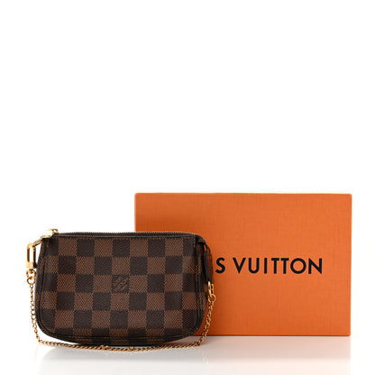 Louis Vuitton Damier Ebene Mini Pochette Accessories 8 of 8