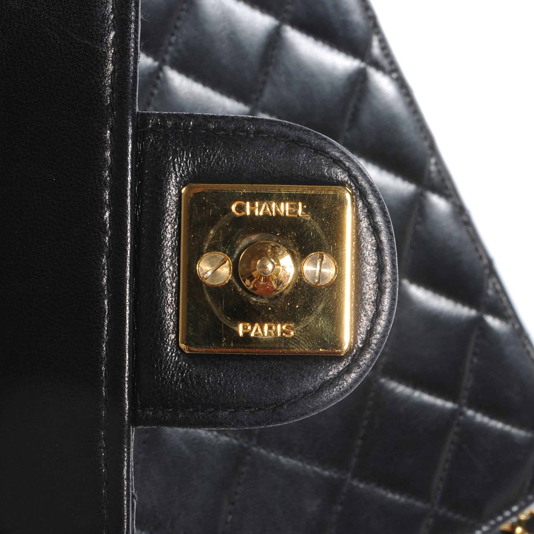 Chanel Lambskin Single Flap Black 7 of 11