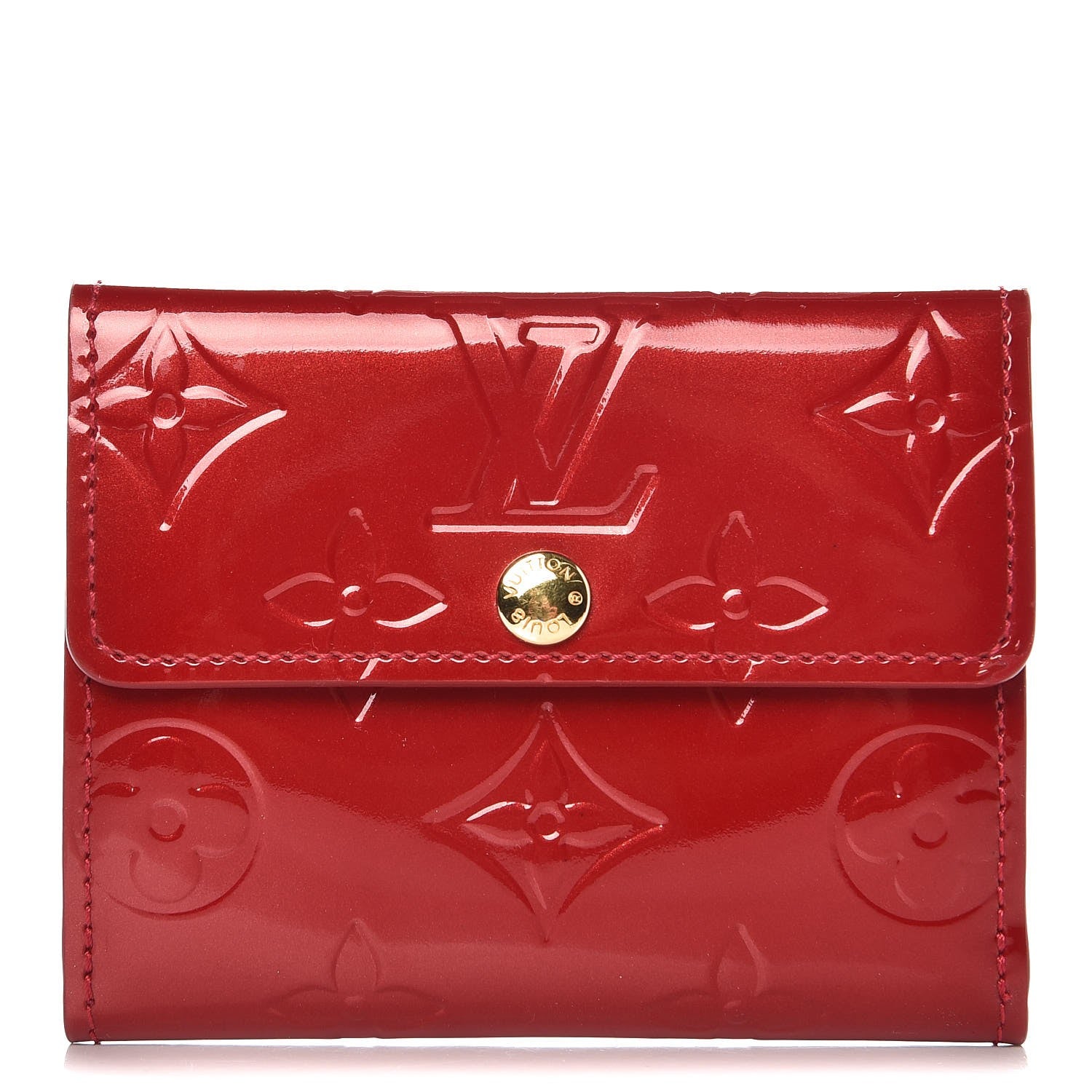 Louis Vuitton Vernis Ludlow Wallet Pomme D'Amour 1 of 6