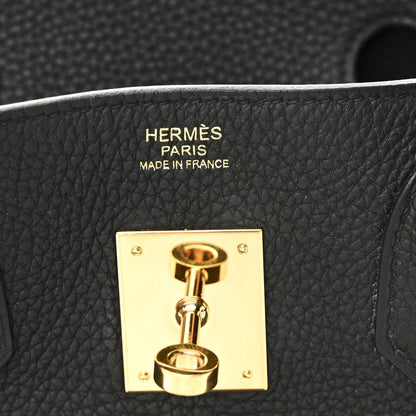 Hermes Togo Birkin 30 Black 6 of 11