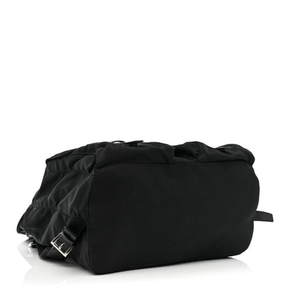 Prada Tessuto Nylon Saffiano Medium Backpack Black 4 of 8