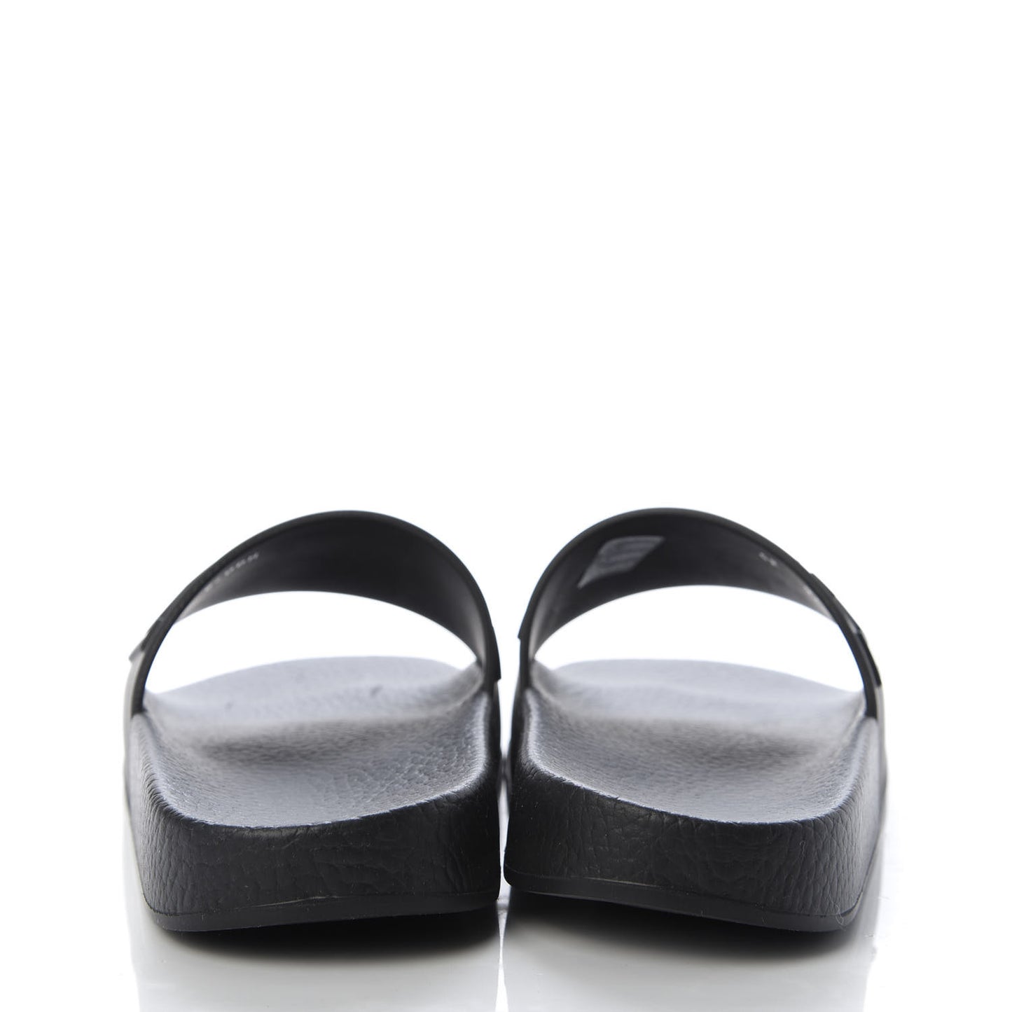 Rubber VLTN Pool Slide Sandals 35 Black
